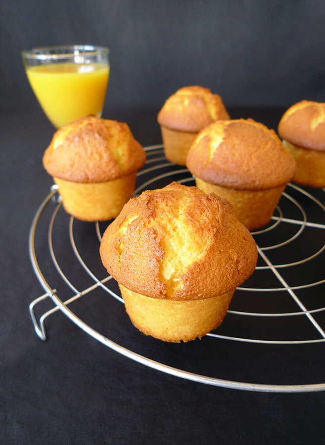 Muffins à l&amp;#39;orange - Aline Bianca Cuisine